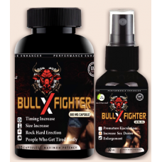 1 Bottle Bull X Fighter & Shilajit Capsule & Oil